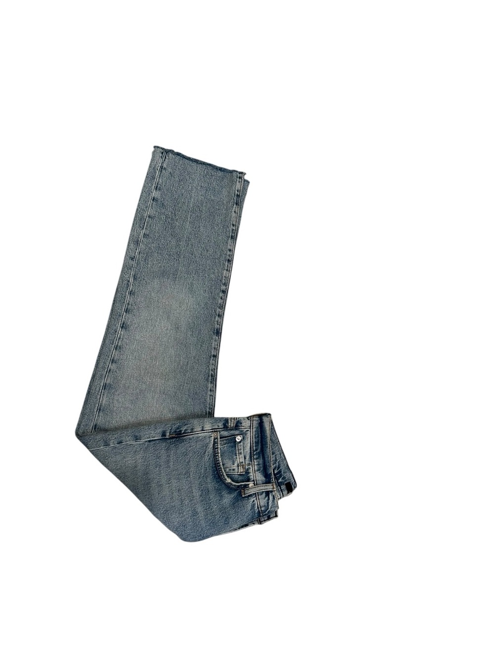 7 For All Mankind Logan Stovepipe W/Fringe - Picture 4 of 5